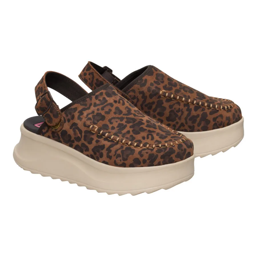 Delray Clog Suede - Brown Leopard sold by Hey Dude product image thumbnail 3