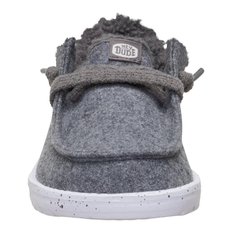 Wendy Youth Wool Cozy - Charcoal sold by Hey Dude product image thumbnail 4