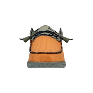 Wally Tri Nylon Trailhead - Army Green/Orange sold by Hey Dude