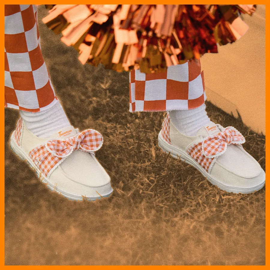 Wendy Bow Tennessee Vols - White/Orangesicle sold by Hey Dude product image thumbnail 2