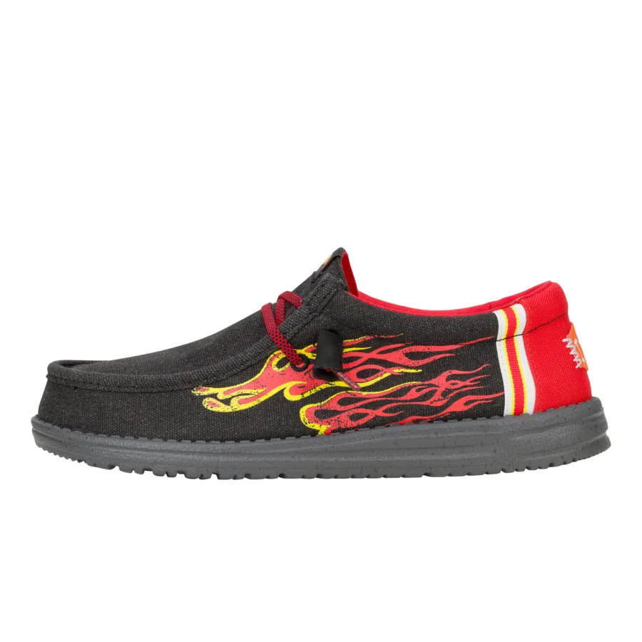 Wally Hot Wheels - Black/Multi sold by Hey Dude