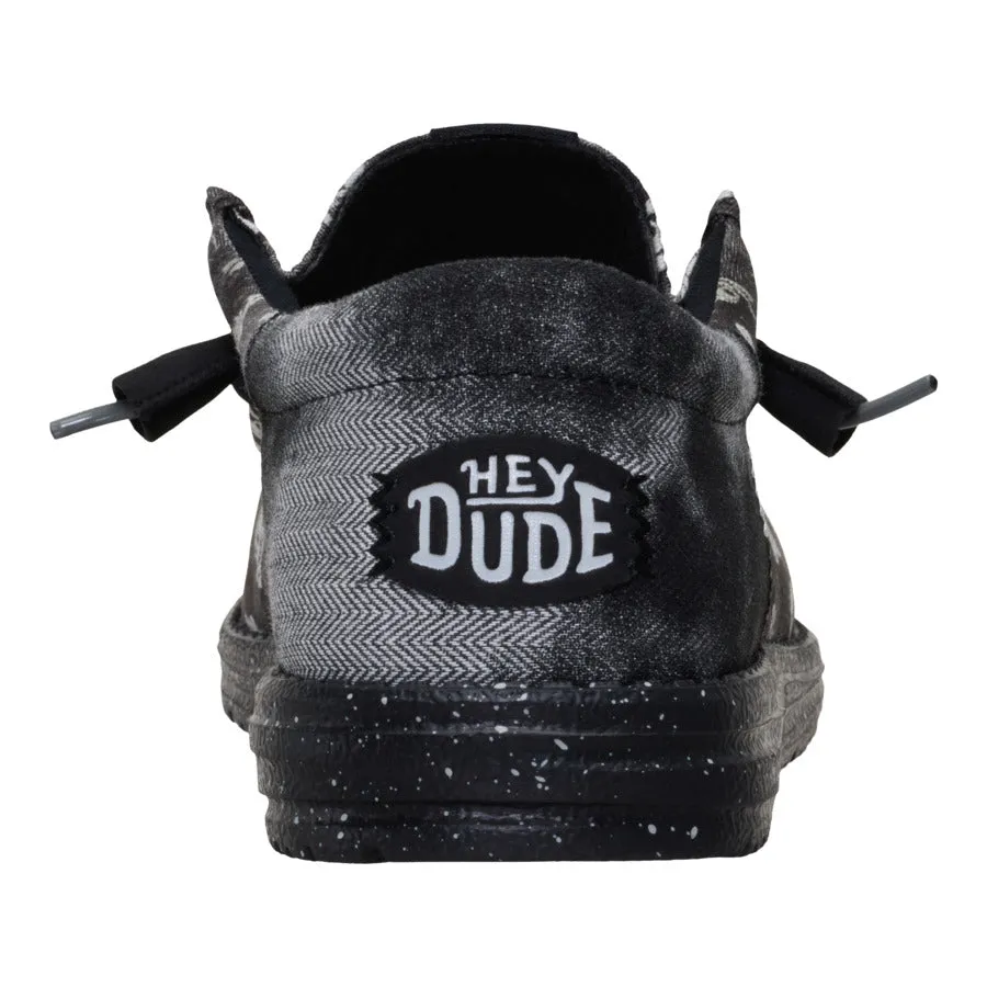 Wally Funk Skull Print - Black/Black Oyster sold by Hey Dude product image thumbnail 5