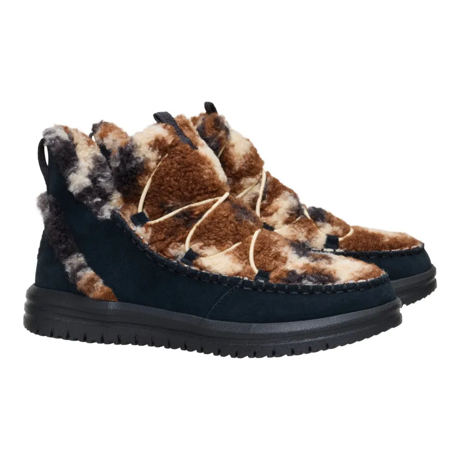 Camden Suede Cozy - Black Multi/Black sold by Hey Dude product image thumbnail 2