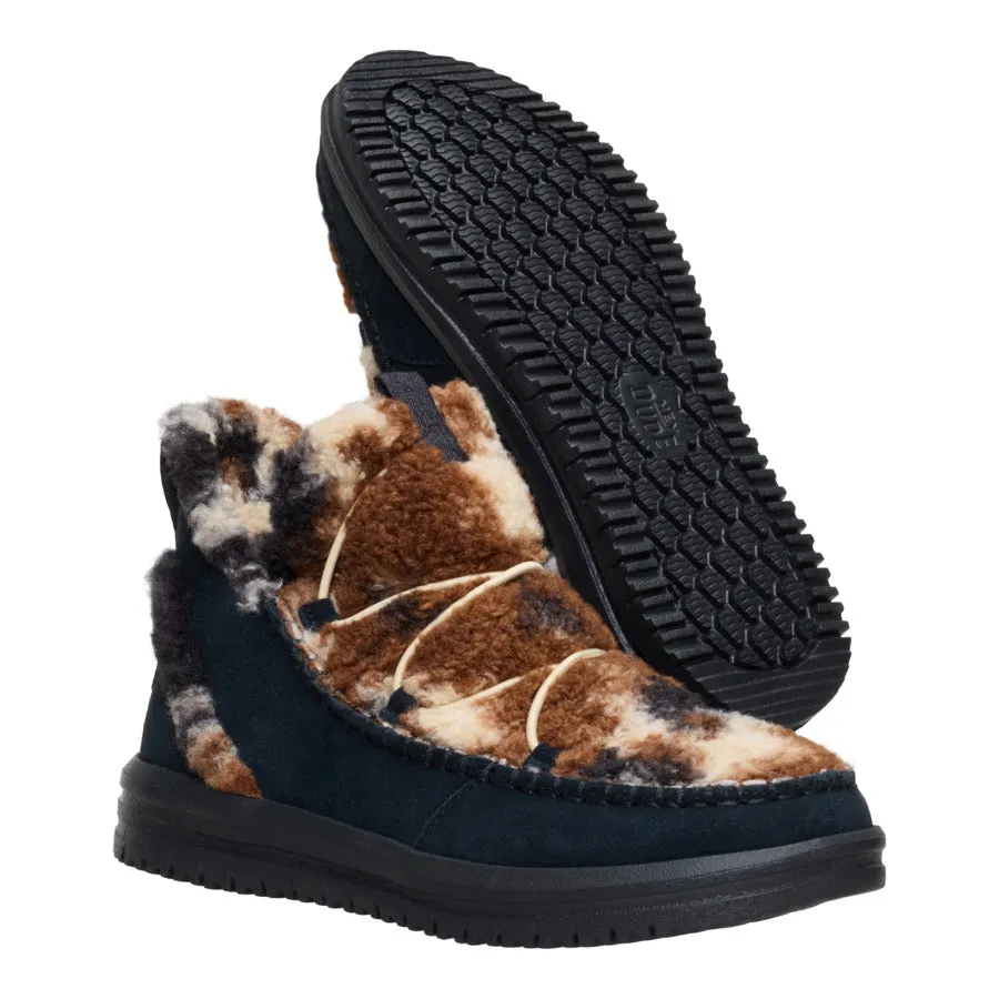 Camden Suede Cozy - Black Multi/Black sold by Hey Dude product image thumbnail 3