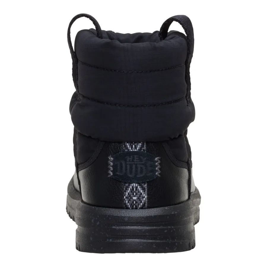Camden Cuff Nylon Quilt - Black/Black sold by Hey Dude product image thumbnail 5