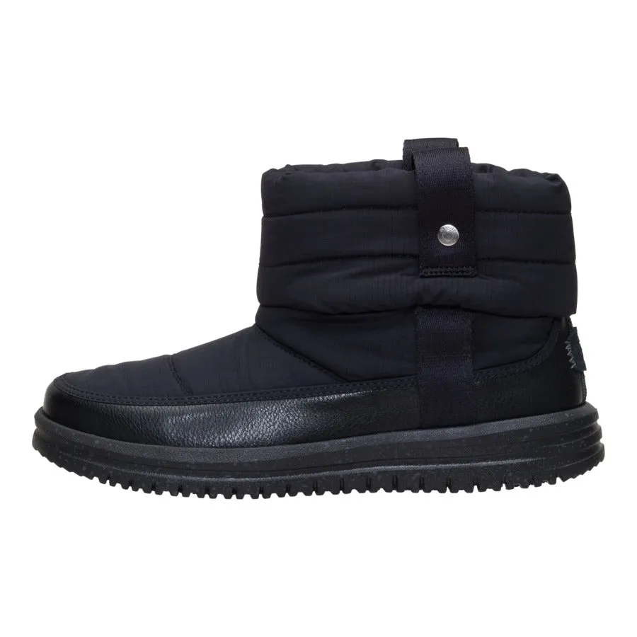 Camden Cuff Nylon Quilt - Black/Black sold by Hey Dude