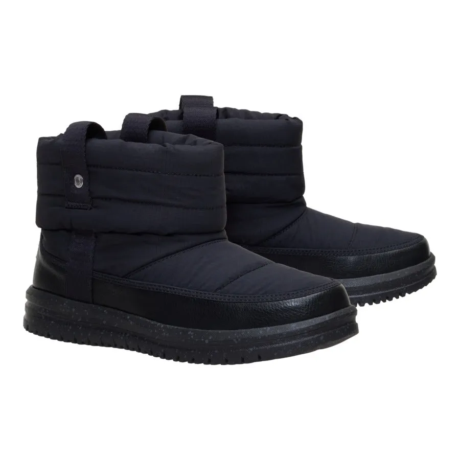 Camden Cuff Nylon Quilt - Black/Black sold by Hey Dude product image thumbnail 2