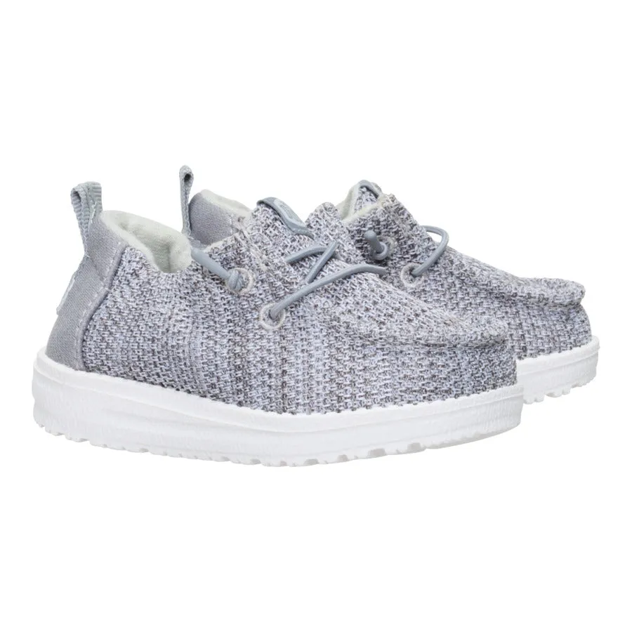 LilDude Slip On Core - Grey/White sold by Hey Dude product image thumbnail 2