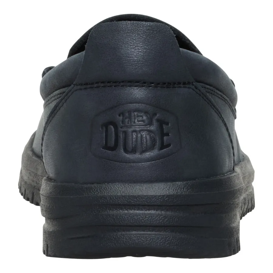 Wendy NXT Loafer Leather - Black/Black sold by Hey Dude product image thumbnail 5