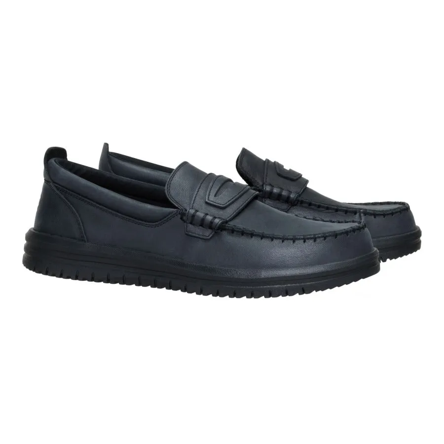 Wendy NXT Loafer Leather - Black/Black sold by Hey Dude product image thumbnail 2