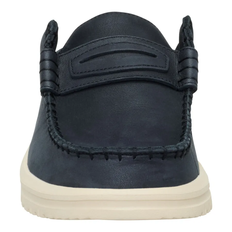 Wally Nxt Mule Leather - Black/Wood Ash sold by Hey Dude product image thumbnail 5