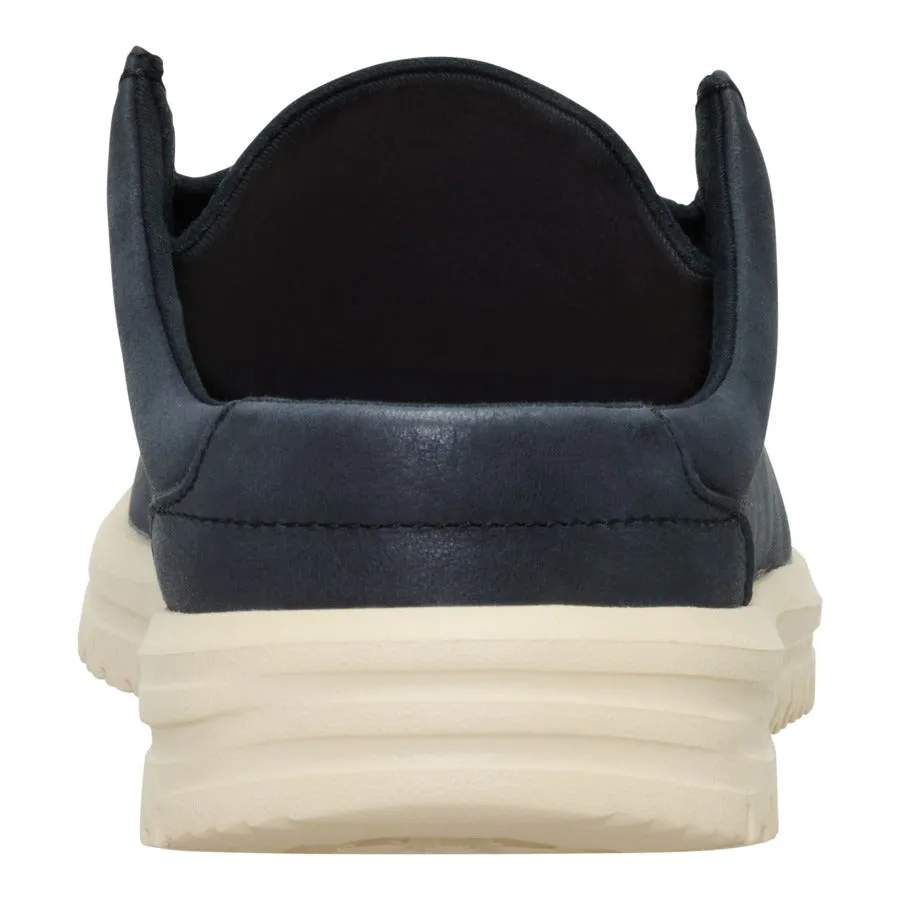 Wally Nxt Mule Leather - Black/Wood Ash sold by Hey Dude product image thumbnail 4