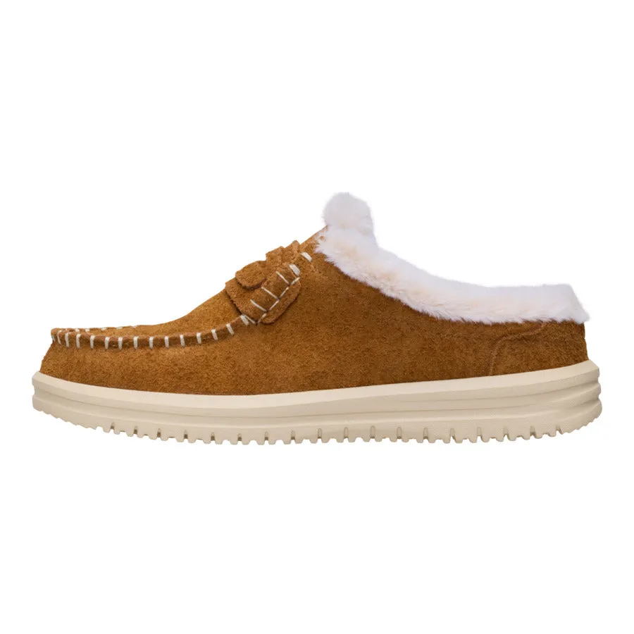 Wendy NXT Mule Cozy - Spice Brown/Wood Ash sold by Hey Dude