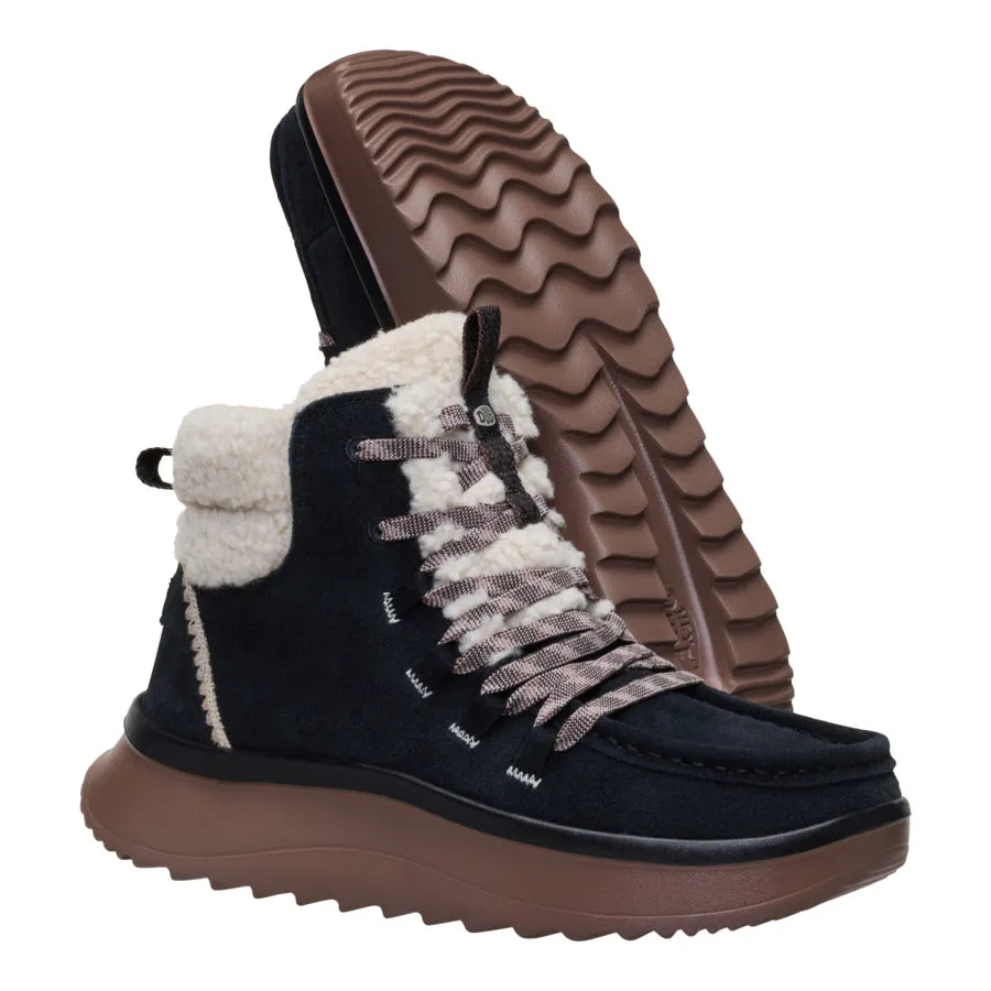 Wendy Peak Apres Suede Cozy Stitch - Black/Tan sold by Hey Dude product image thumbnail 3