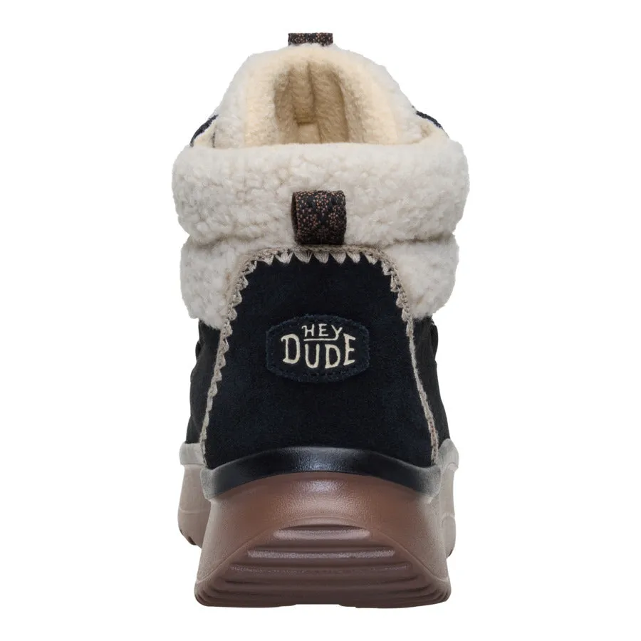 Wendy Peak Apres Suede Cozy Stitch - Black/Tan sold by Hey Dude product image thumbnail 5
