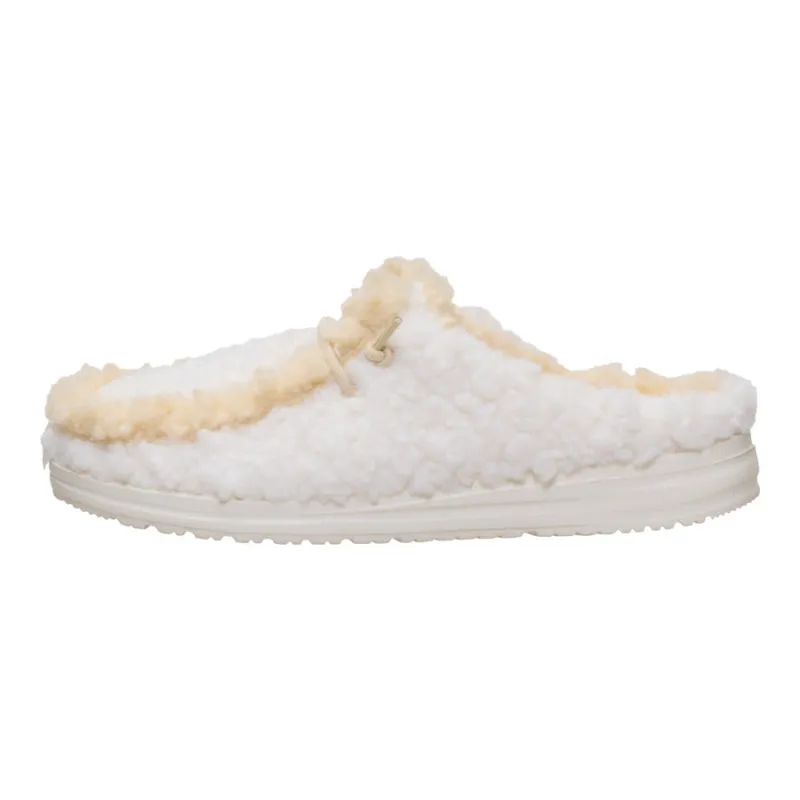 Wendy Slipper - Egret/Wood Ash sold by Hey Dude