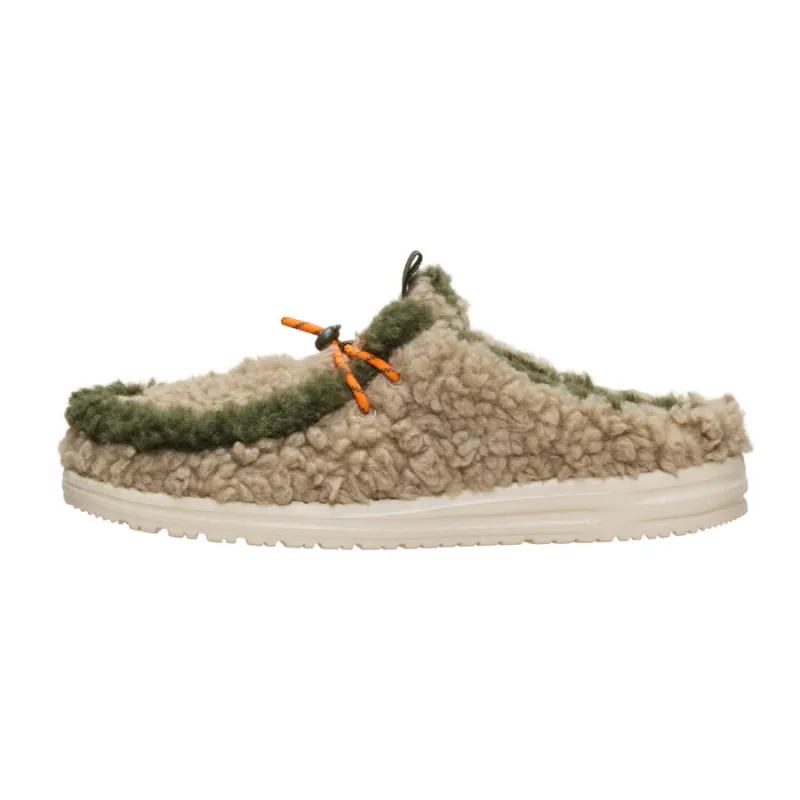 Wally Slipper - Aluminum/Multi sold by Hey Dude