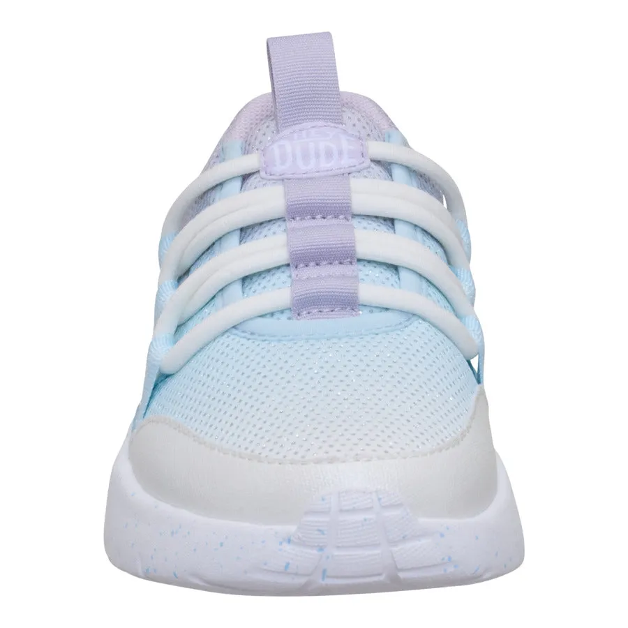 Sirocco Trek Youth Shimmer - Blue/Lilac/Multi sold by Hey Dude product image thumbnail 4
