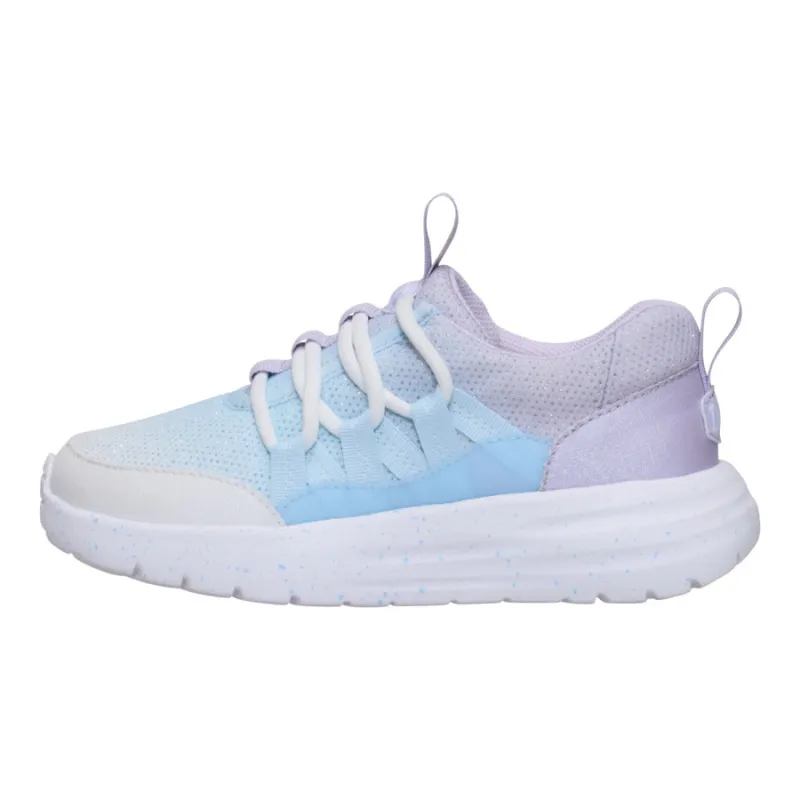 Sirocco Trek Youth Shimmer - Blue/Lilac/Multi sold by Hey Dude