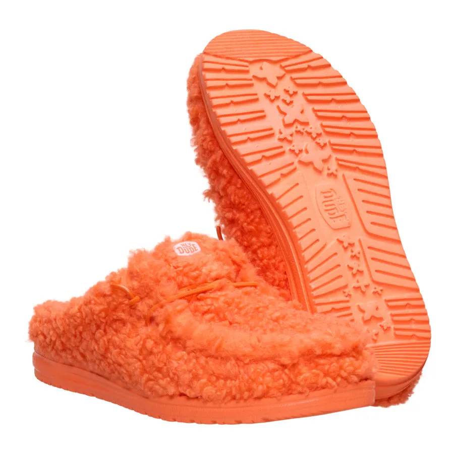 Wally Slipper - Electric Orange sold by Hey Dude product image thumbnail 3