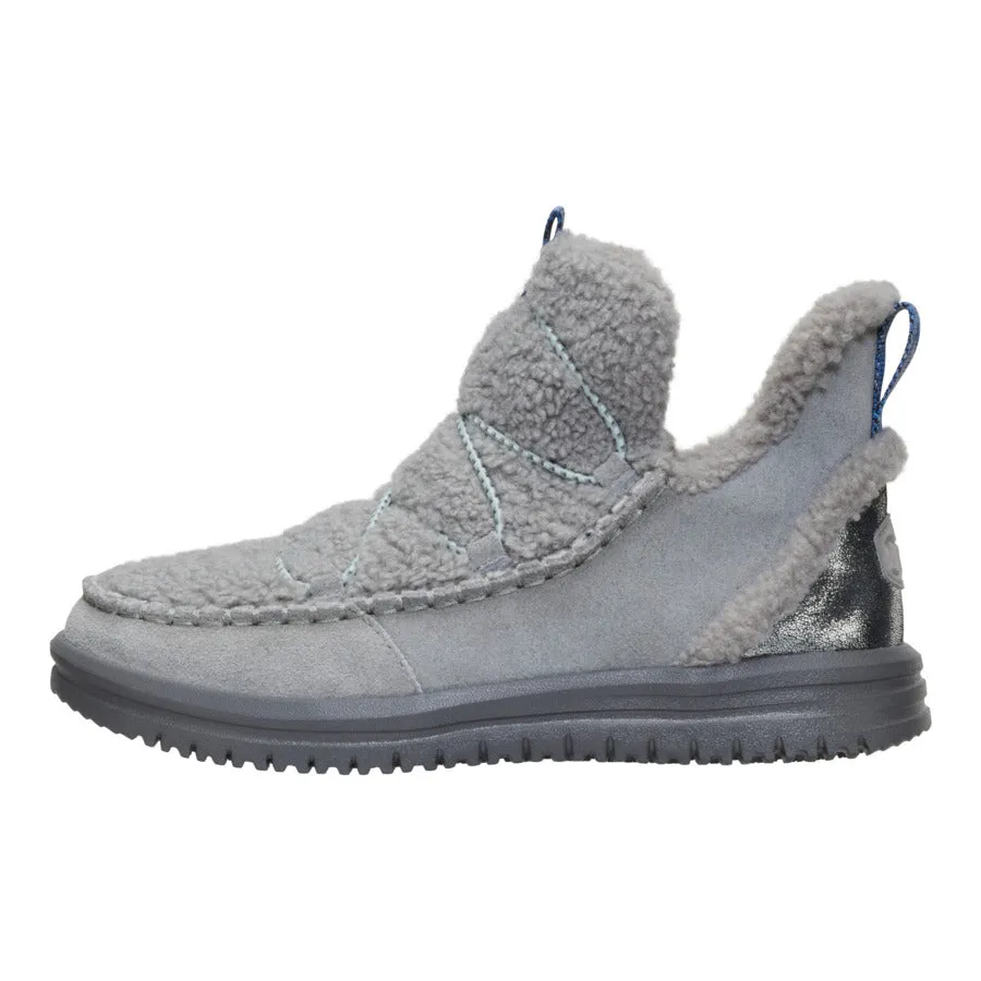 Camden Suede Cozy - Charcoal sold by Hey Dude