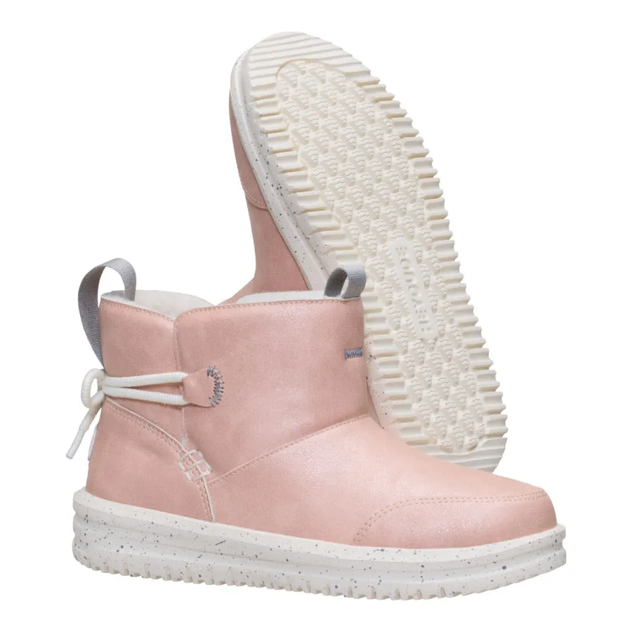 Camden Bow Boot Youth Cozy - Sparkle Pink sold by Hey Dude product image thumbnail 3