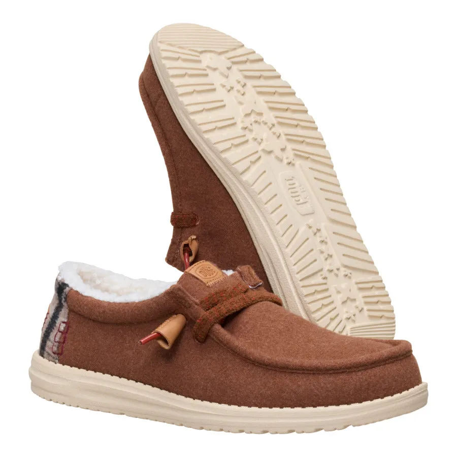 Wally Cozy Plaid - Downtown Brown/Multi sold by Hey Dude product image thumbnail 3