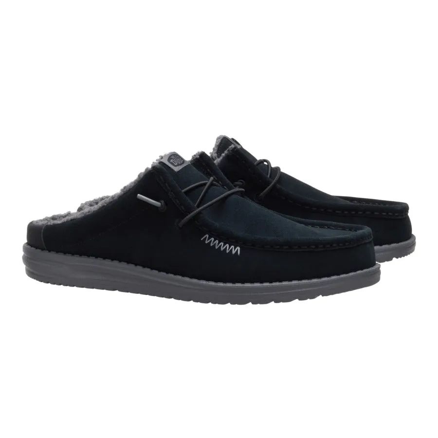 Wally Slip Warmth - Black/Smoke Grey sold by Hey Dude product image thumbnail 2