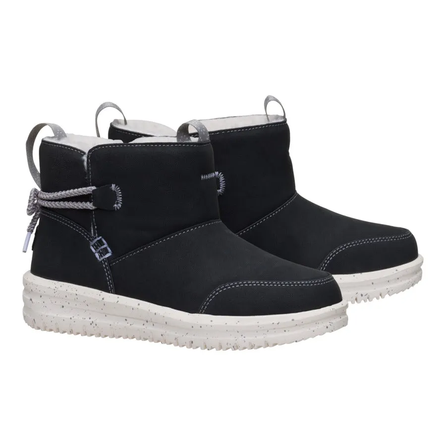 Camden Bow Boot Youth Cozy - Black sold by Hey Dude product image thumbnail 2