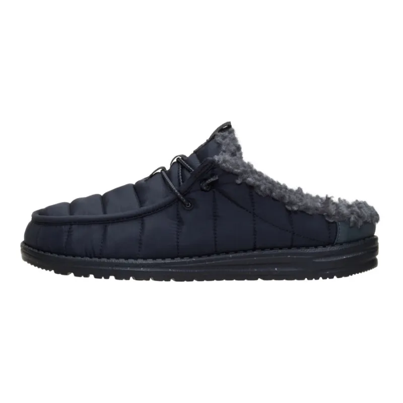 Wally Slip Camp - Black/Black sold by Hey Dude