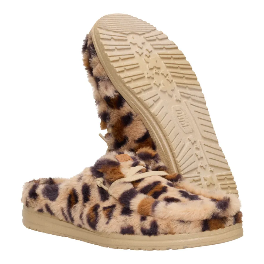 Wendy Slipper Leo Fur - Tan/Multi sold by Hey Dude product image thumbnail 3