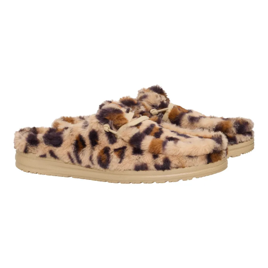 Wendy Slipper Leo Fur - Tan/Multi sold by Hey Dude product image thumbnail 2