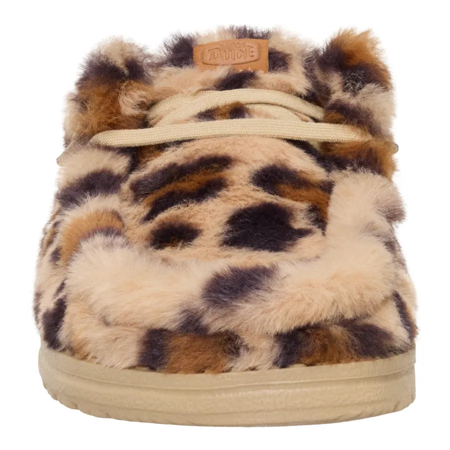 Wendy Slipper Leo Fur - Tan/Multi sold by Hey Dude product image thumbnail 4
