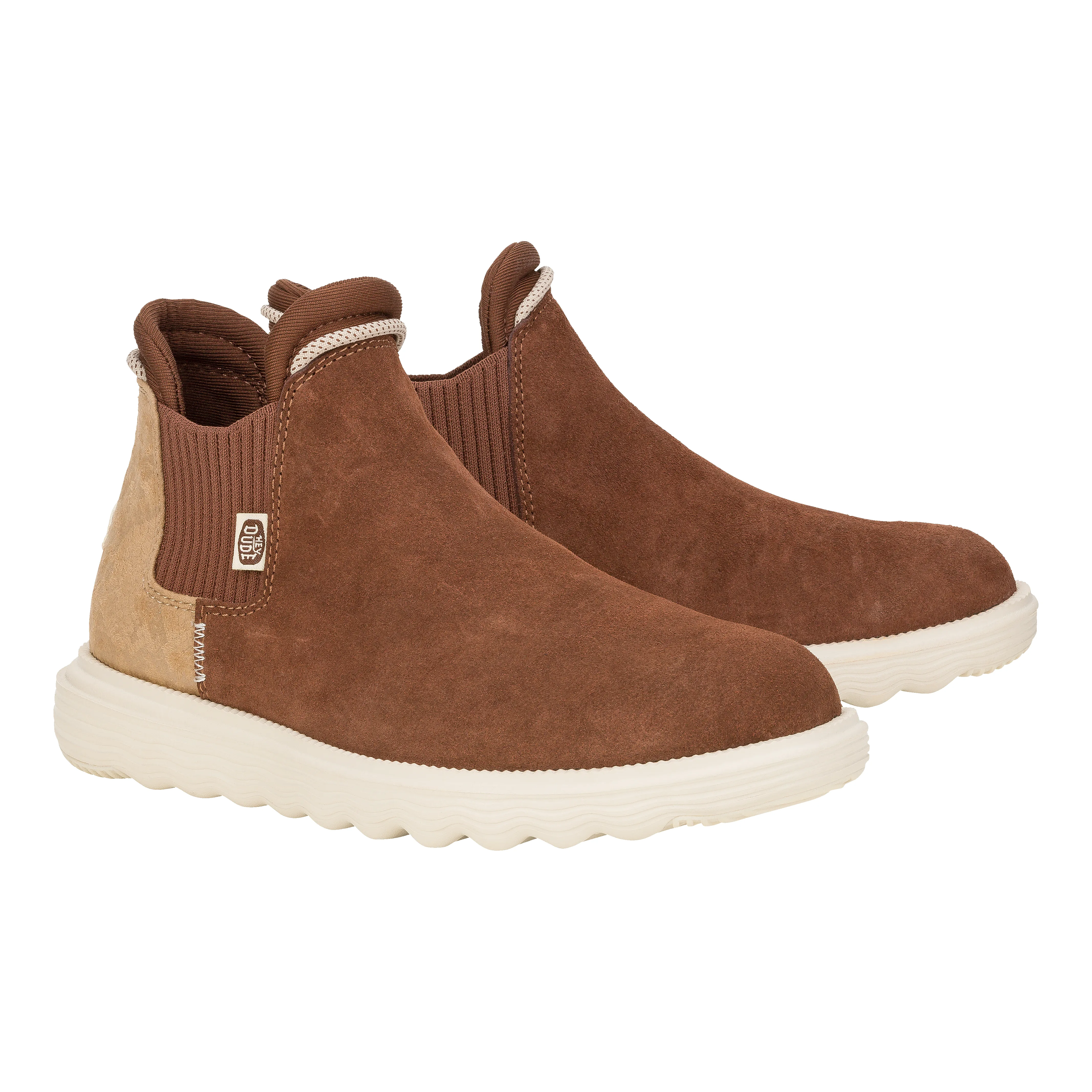 Branson Womens Suede Novelty - Brown/Snake sold by Hey Dude product image thumbnail 2