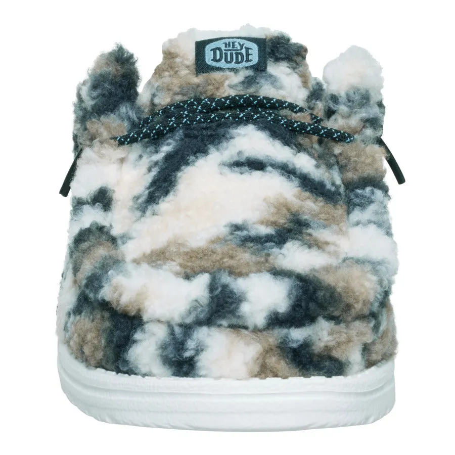 Wally Slipper Cozy Camo - White/Camo sold by Hey Dude product image thumbnail 4