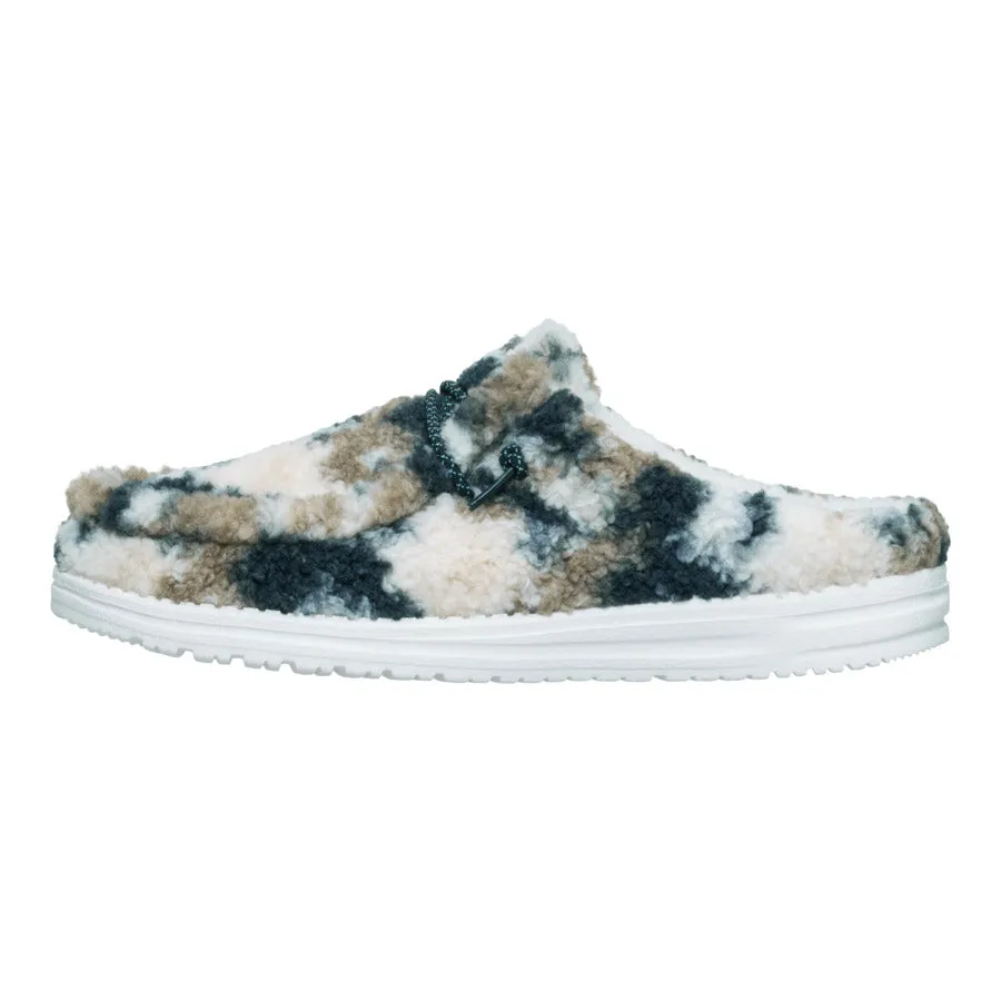 Wally Slipper Cozy Camo - White/Camo sold by Hey Dude