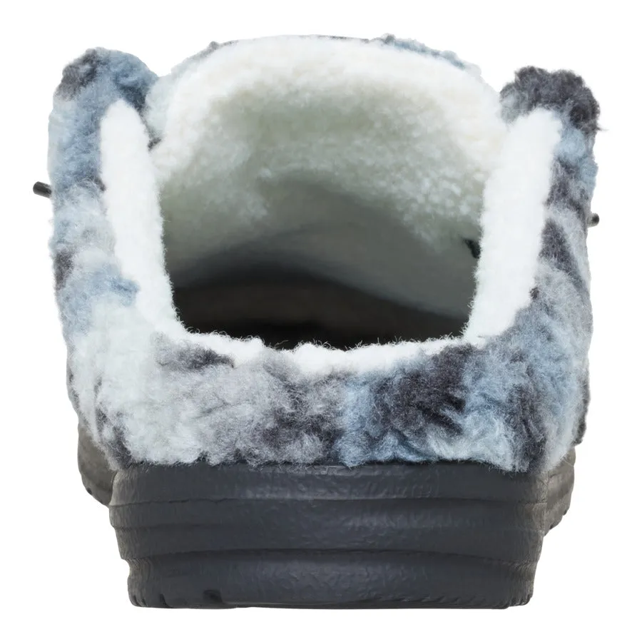 Wally Slipper Cozy Camo - Stormy Blue/Camo sold by Hey Dude product image thumbnail 5
