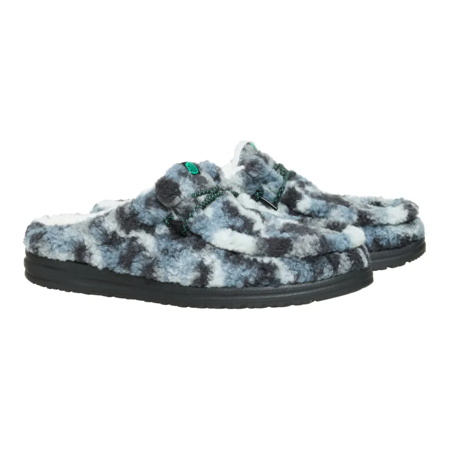 Wally Slipper Cozy Camo - Stormy Blue/Camo sold by Hey Dude product image thumbnail 2