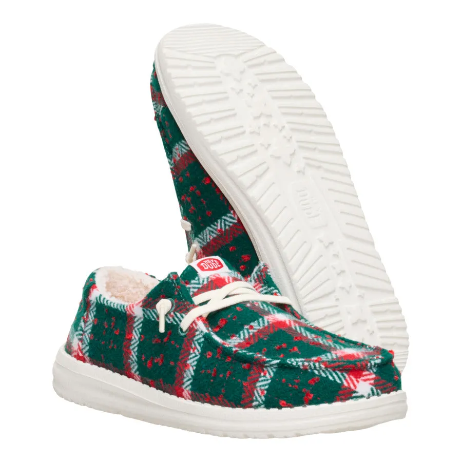 Wendy Confetti Plaid Cozy - Red/Green/Multi sold by Hey Dude product image thumbnail 3