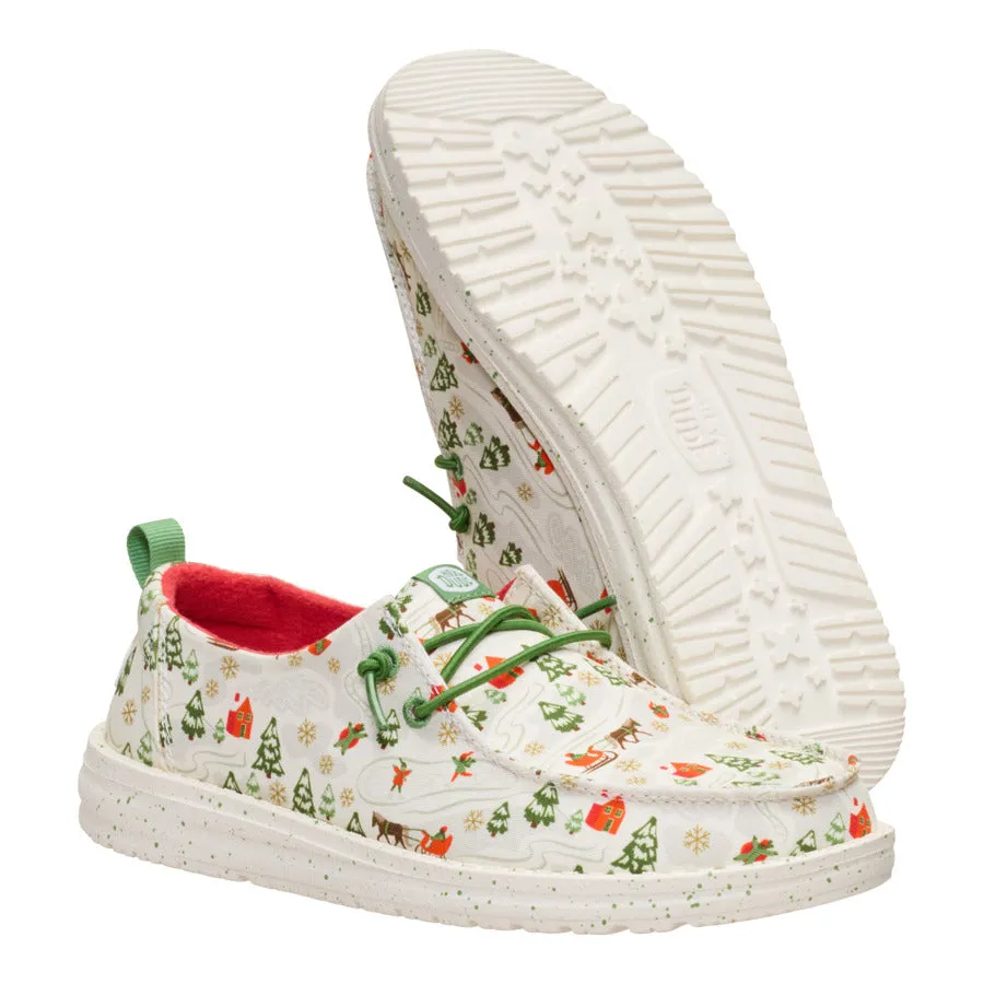 Wendy Retro Christmas - Egret/Multi sold by Hey Dude product image thumbnail 3