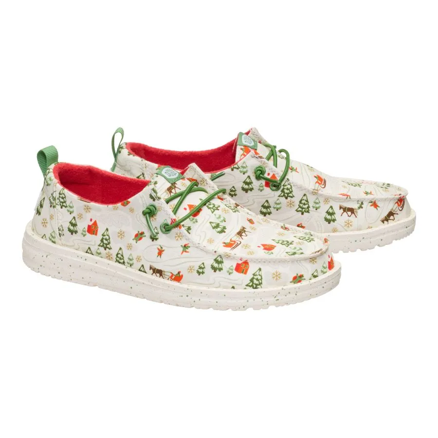 Wendy Retro Christmas - Egret/Multi sold by Hey Dude product image thumbnail 2