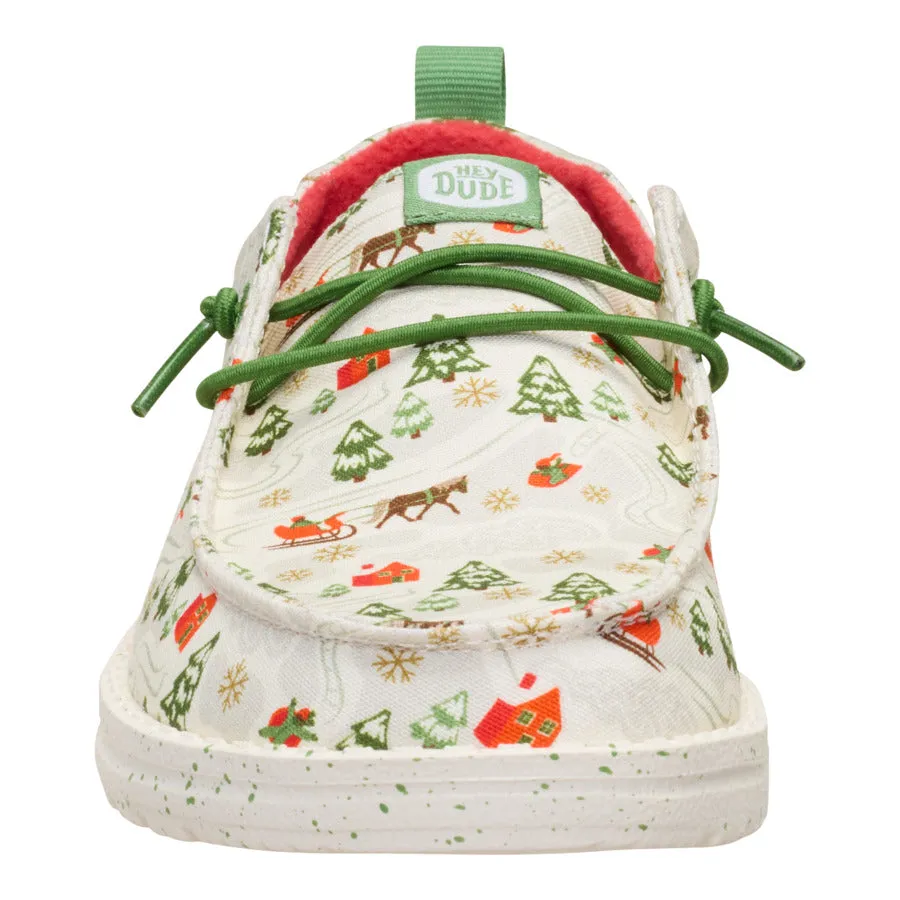 Wendy Retro Christmas - Egret/Multi sold by Hey Dude product image thumbnail 4