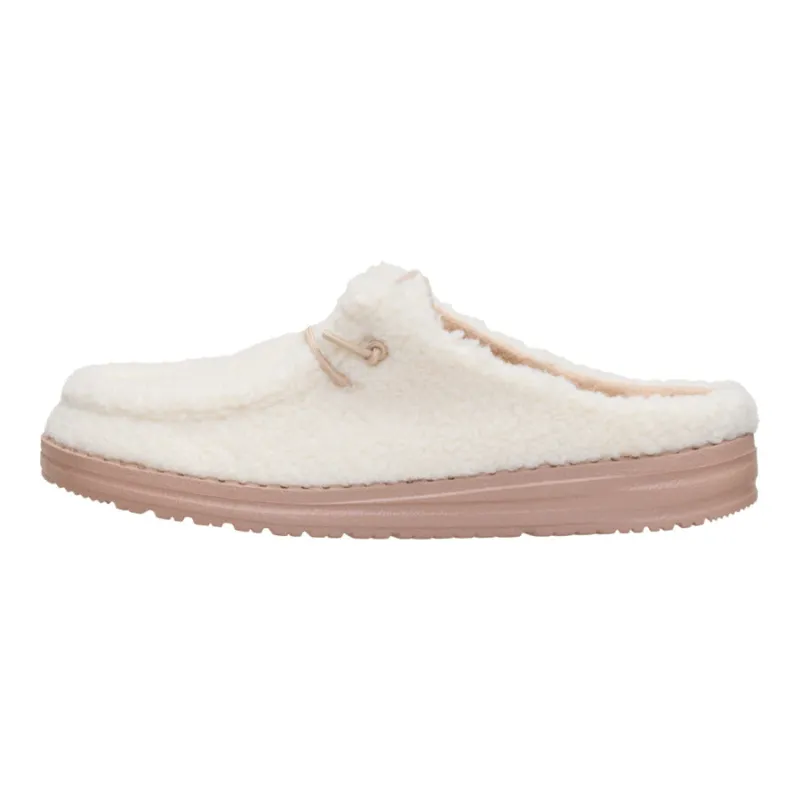 Wendy Slip Sherpa - Egret sold by Hey Dude