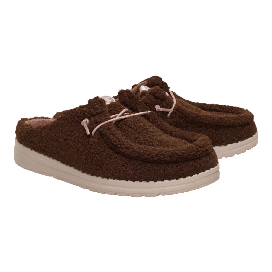 Wendy Slip Sherpa - Dark Brown sold by Hey Dude product image thumbnail 2