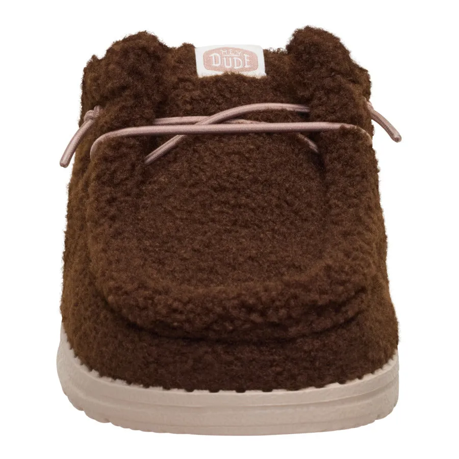 Wendy Slip Sherpa - Dark Brown sold by Hey Dude product image thumbnail 4