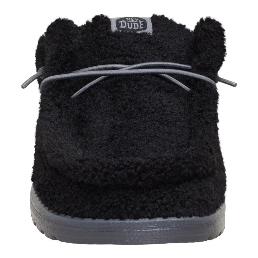 Wally Slip Sherpa - Black sold by Hey Dude product image thumbnail 4