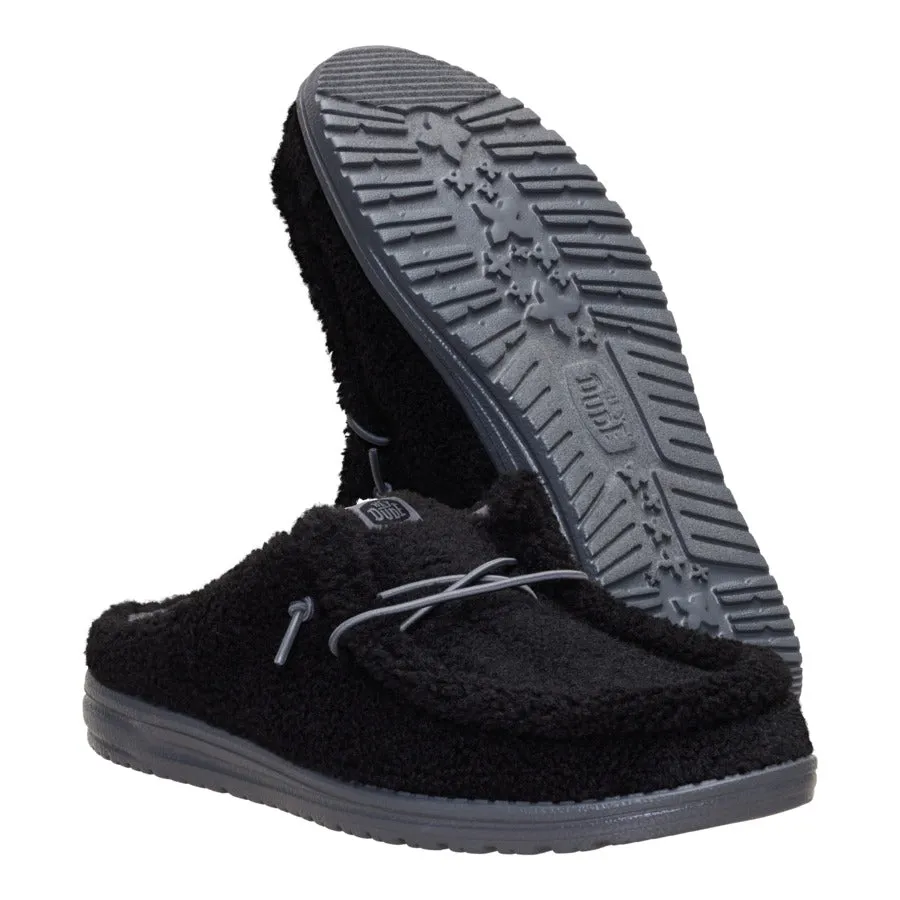 Wally Slip Sherpa - Black sold by Hey Dude product image thumbnail 3