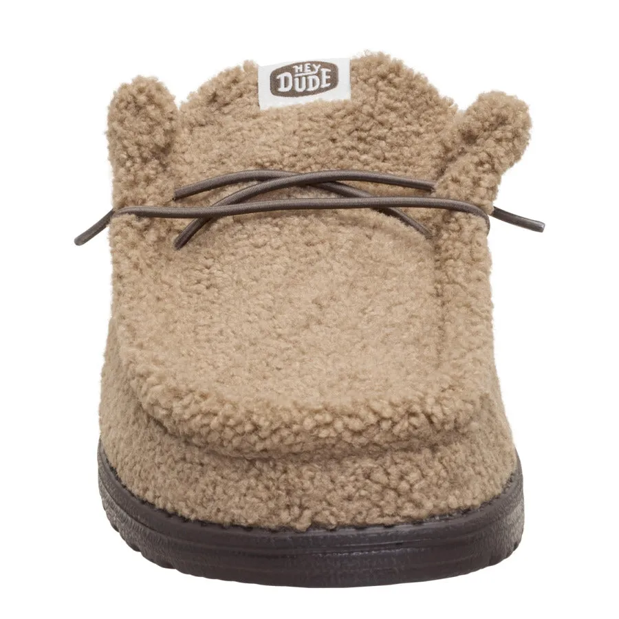 Wally Slip Sherpa - Timber Wolf sold by Hey Dude product image thumbnail 4