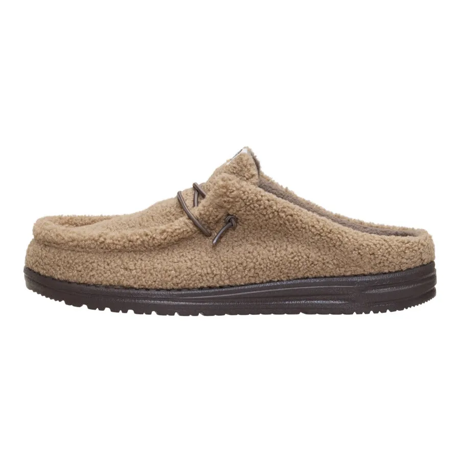 Wally Slip Sherpa - Timber Wolf sold by Hey Dude