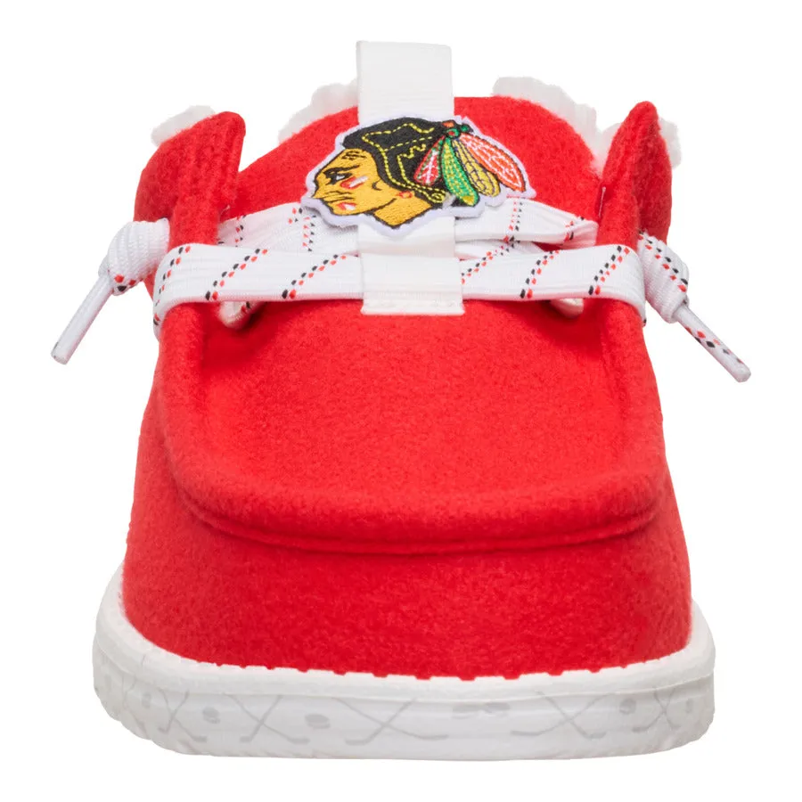 NHL® Chicago Blackhawks® Wally Slip - Varsity Red/Black sold by Hey Dude product image thumbnail 5